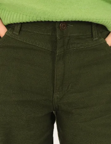 Pantaloni Only, verde Verde