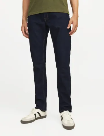 Blugi Jack&Jones, bleumarin inchis Albastru