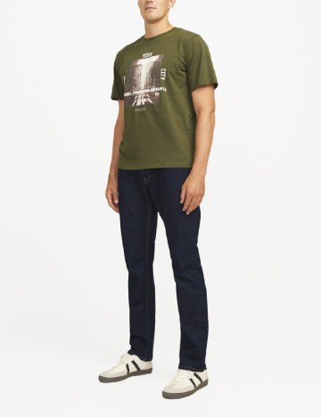 Blugi Jack&Jones, bleumarin inchis