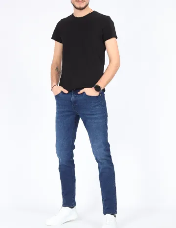 Blugi Jack&Jones, bleumarin Albastru