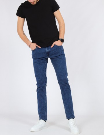 Blugi Jack&Jones, bleumarin inchis