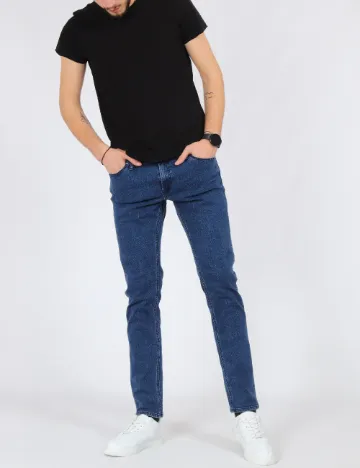 Blugi Jack&Jones, bleumarin inchis Albastru