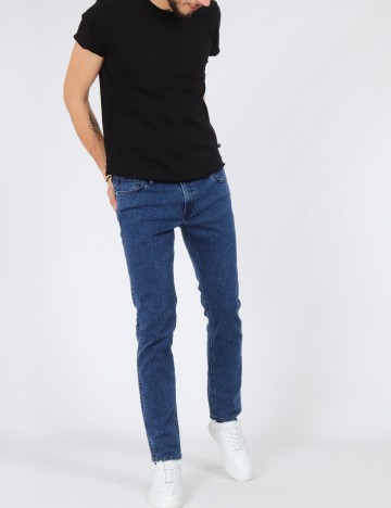 Blugi Jack&Jones, bleumarin inchis