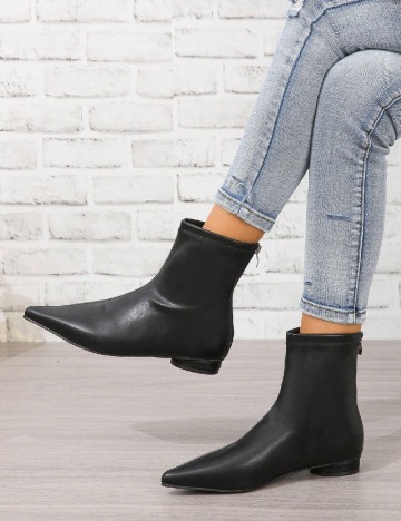 Botine SHEIN, negru