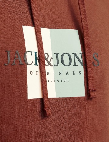 Hanorac Jack&Jones, caramiziu