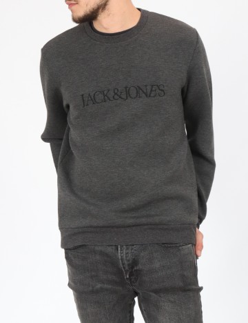 Bluza Jack&Jones, gri inchis