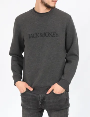 Bluza Jack&Jones, gri inchis Gri