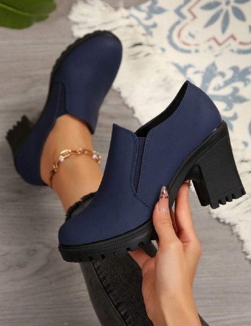 Pantofi SHEIN, bleumarin