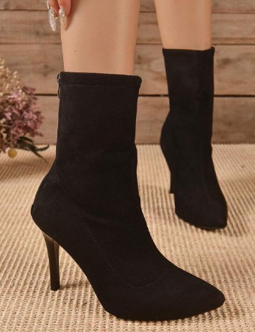 Botine SHEIN, negru