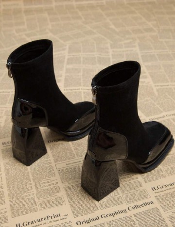 Botine SHEIN, negru