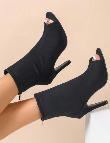 Botine SHEIN, negru