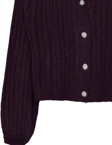 Cardigan Vero Moda, pruna