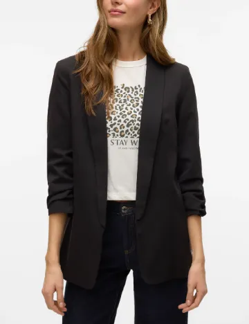 Blazer Vero Moda, negru Negru