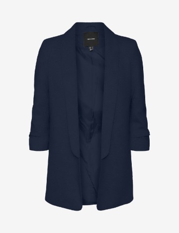 Blazer Vero Moda, bleumarin inchis