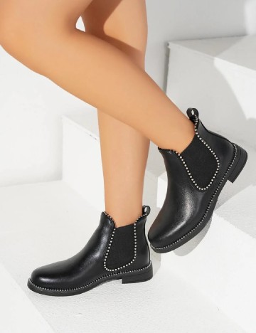 Botine SHEIN, negru