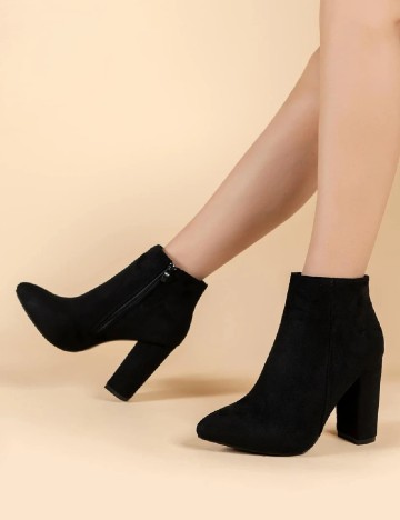 Botine SHEIN, negru