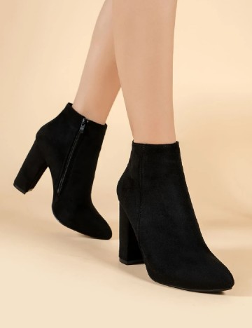 Botine SHEIN, negru