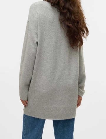 Pulover Oversize Vero Moda, gri