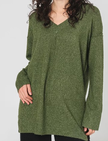 Pulover Oversize Vero Moda, verde