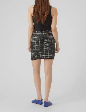 Fusta Vero Moda, negru Negru