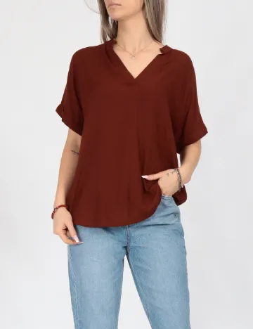 Bluza Vero Moda, caramiziu Maro