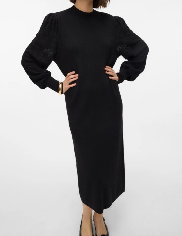 Rochie medie Vero Moda, negru