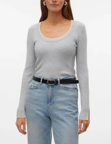 Bluza Vero Moda, gri Gri