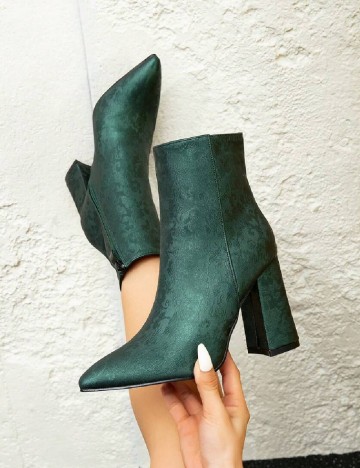 Botine SHEIN, verde