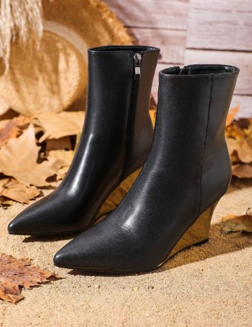 Botine SHEIN, negru