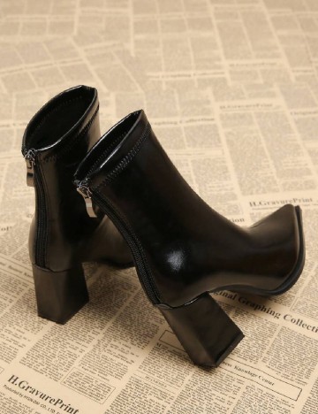 Botine SHEIN, negru