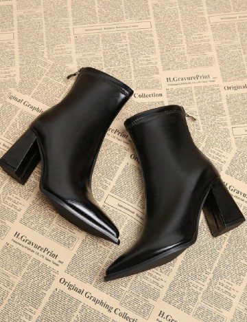 Botine SHEIN, negru