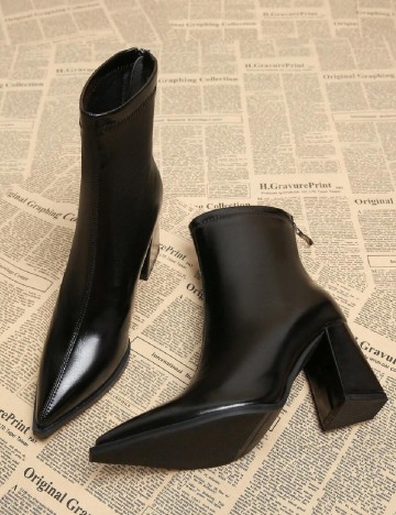 Botine SHEIN, negru