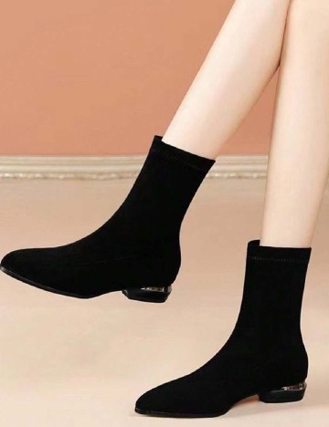 Botine SHEIN, negru