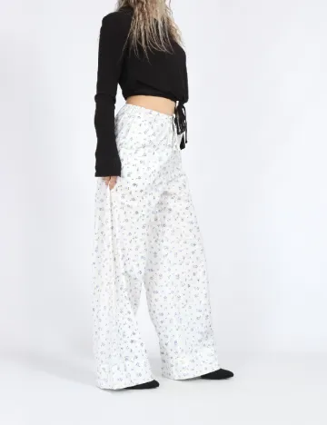 Pantaloni Vero Moda, alb Alb