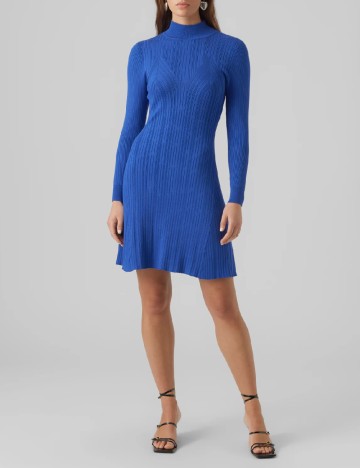 Rochie scurta Vero Moda, albastru