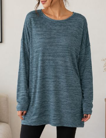 Bluza Oversize Vero Moda, albastru