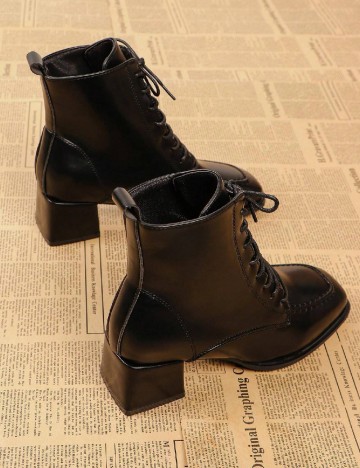 Botine SHEIN, negru