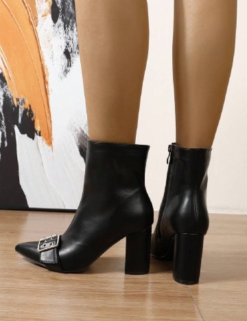 Botine SHEIN, negru