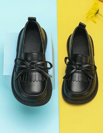 Mocasini Shein Kids, negru