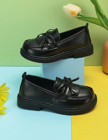 Mocasini Shein Kids, negru