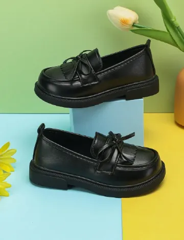 Mocasini Shein Kids, negru Negru