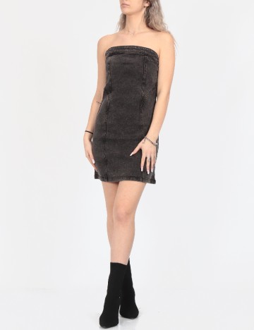 Rochie scurta Noisy May, gri