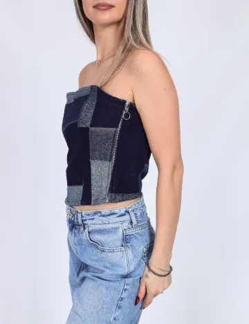 Top Vero Moda, albastru Albastru