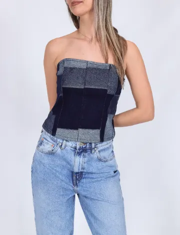 Top Vero Moda, albastru Albastru