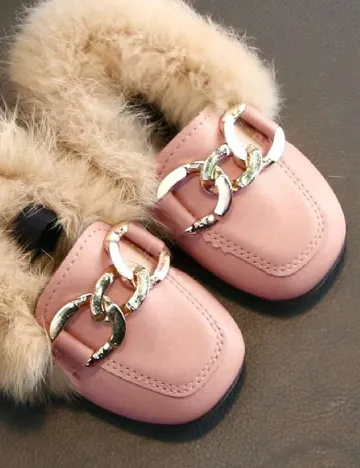 Mocasini Shein Kids, roz Roz