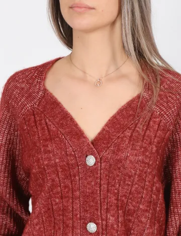 Cardigan Vero Moda, visiniu Rosu