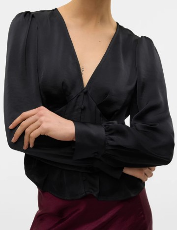 Bluza Vero Moda, negru