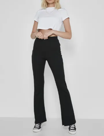 Pantaloni Noisy May, negru Negru