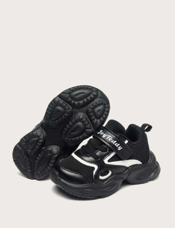 Adidasi Shein Kids, negru