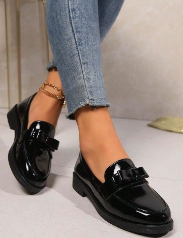 Mocasini SHEIN, negru